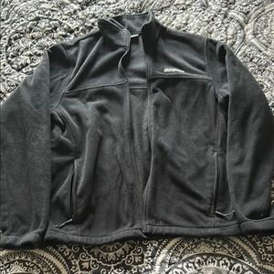 Men's Columbia Black Fleece Jacket